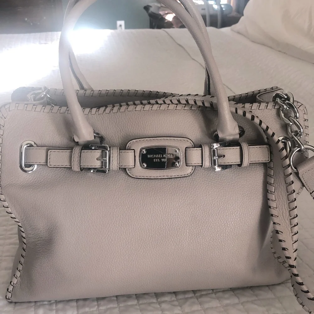 Michael Kors Gray Purse - Picture 3 of 8